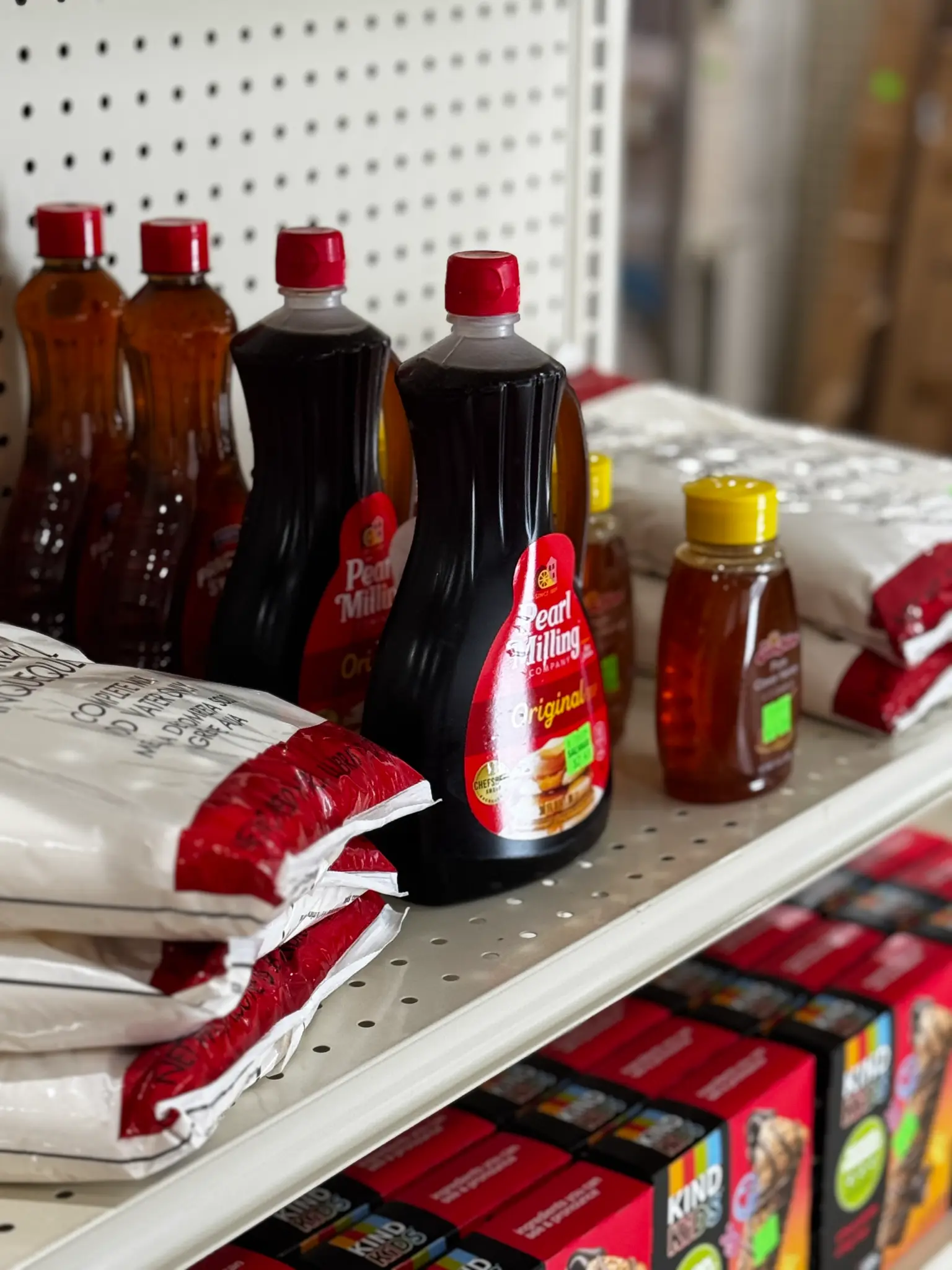 Pearl Milling syrup bottles